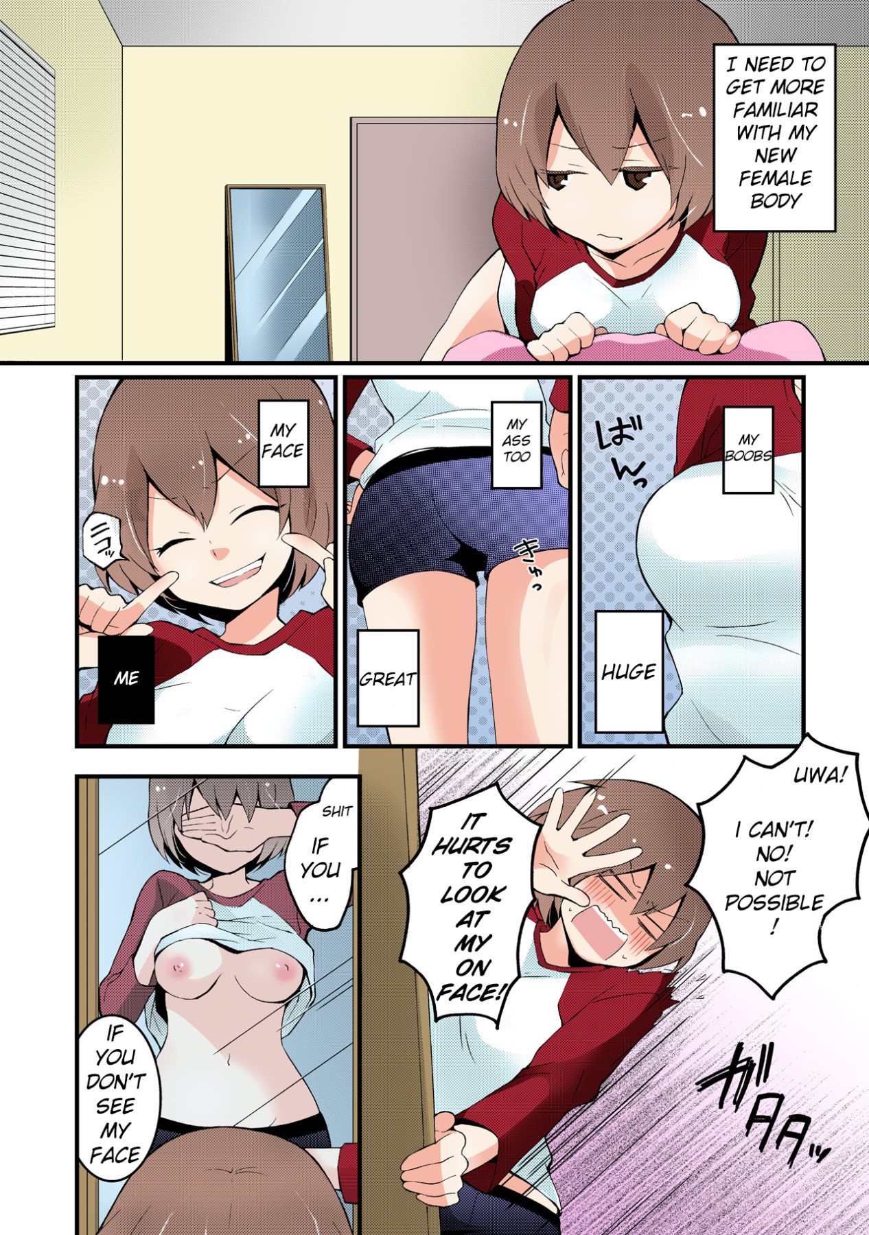 Hentai Manga Comic-Totsuon! Since I've Abruptly Turned Into a Girl, Won't You Fondle My Boobs?-Read-23